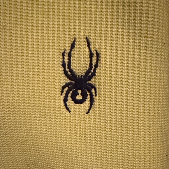 Spyder Yellow and Black Quarter-Zip Pullover - Picture 3 of 8